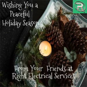 Right Electrical Services Christmas Card