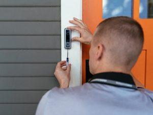 smart doorbell installation