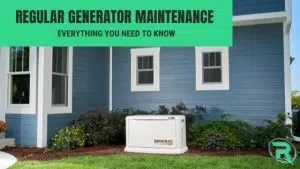 regular generator maintenance