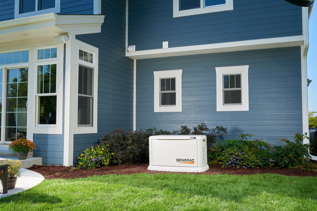 generac generator maintenance house