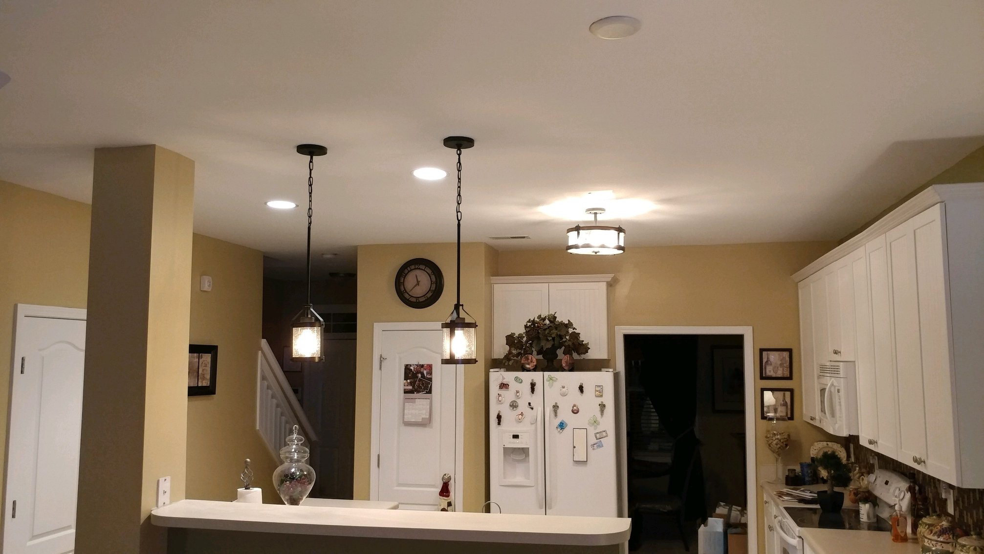 our work pendant lights and recessed lighting