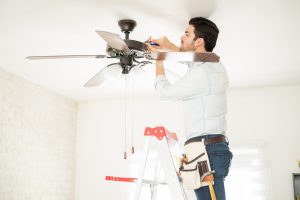professional ceiling fan installation in raleigh