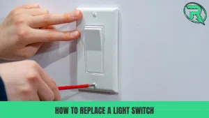 how to replace a light switch