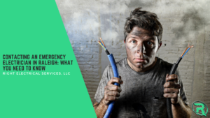 Contacting an Emergency Electrician in Raleigh blog banner